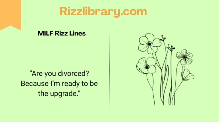 MILF Rizz Lines