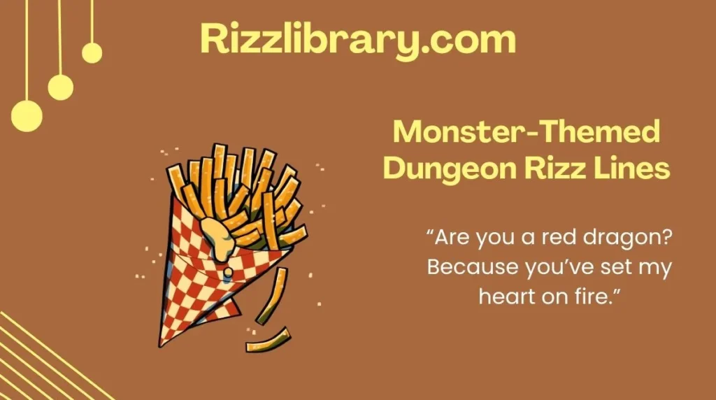 Monster-Themed Dungeon Rizz Lines