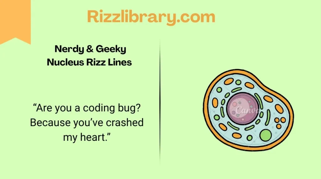 Nerdy & Geeky Nucleus Rizz Lines 