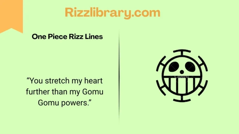 One Piece Rizz Lines