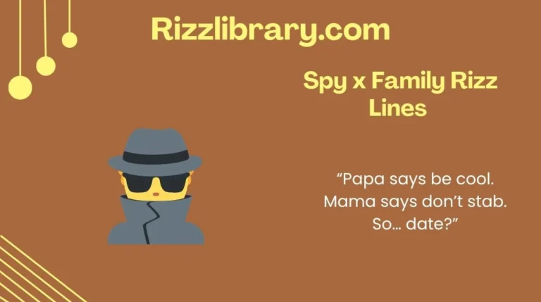 Spy x Family Rizz Lines