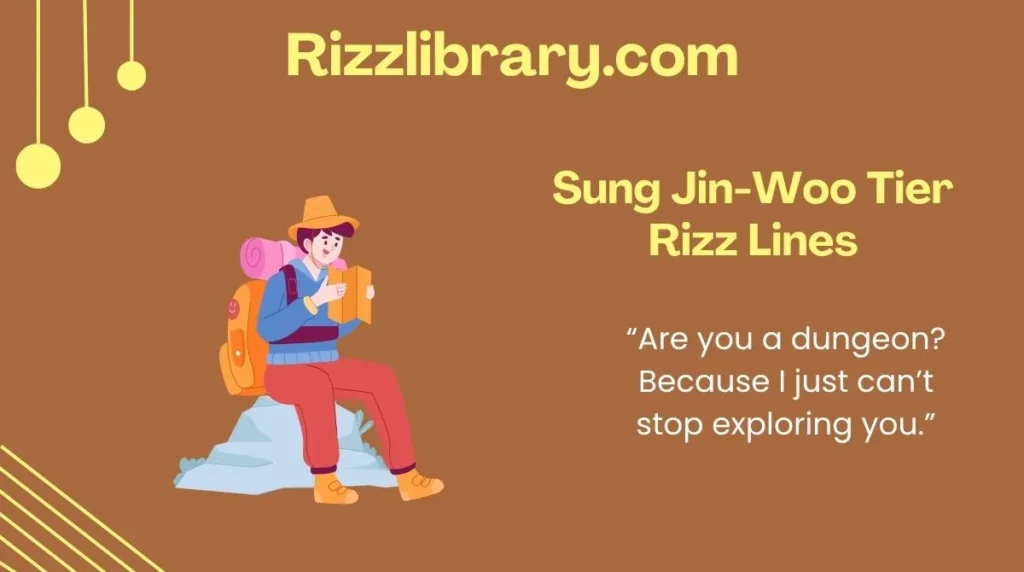Sung Jin-Woo Tier Rizz Lines