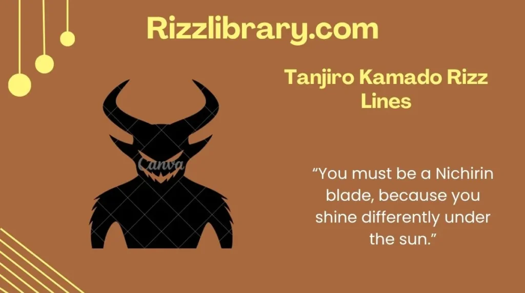 Tanjiro Kamado Rizz Lines