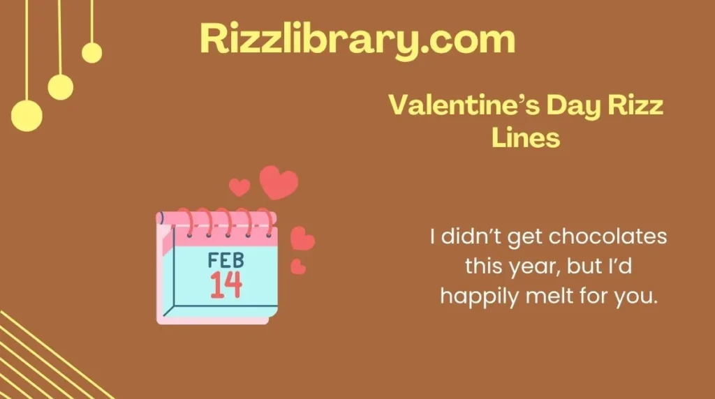 Valentine’s Day Rizz Lines