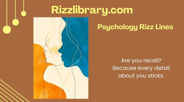Psychology Rizz Lines