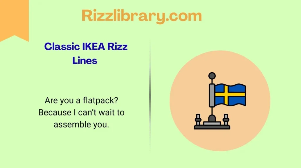 Classic IKEA Rizz Lines