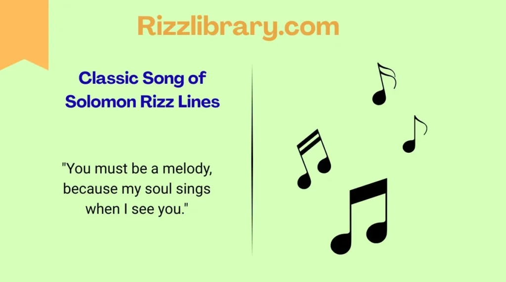 Classic Song of Solomon Rizz Lines