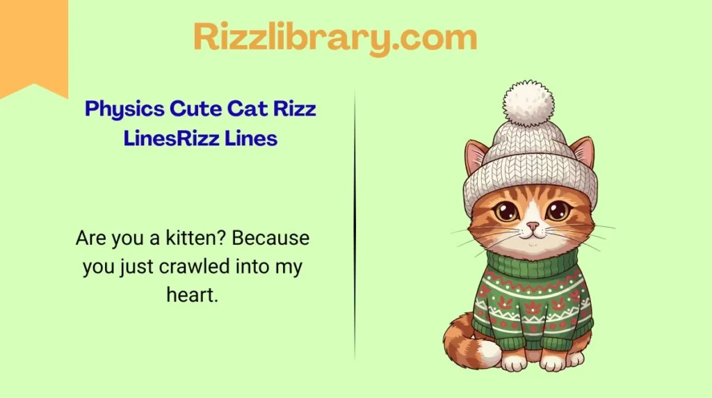 Cute Cat Rizz Lines