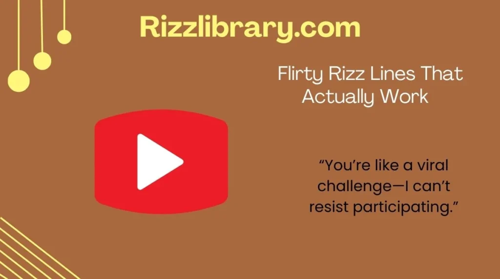 Flirty Rizz Lines That Actually Work