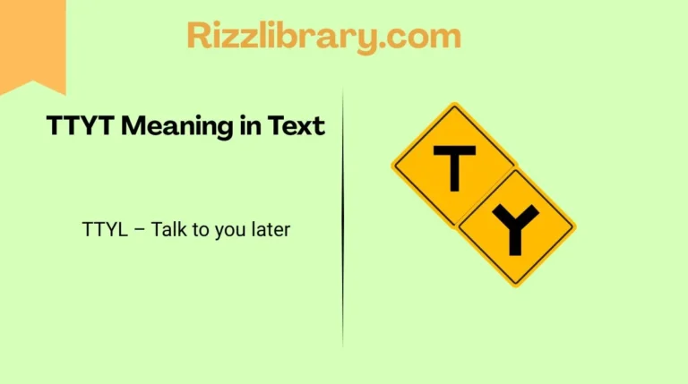 TTYT Meaning in Text