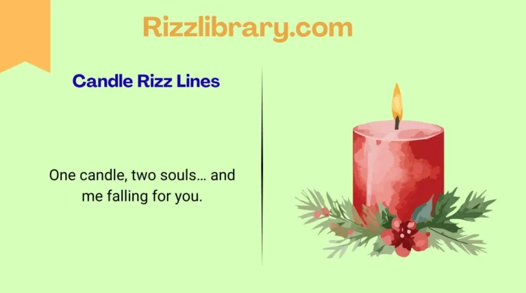 Candle Rizz Lines