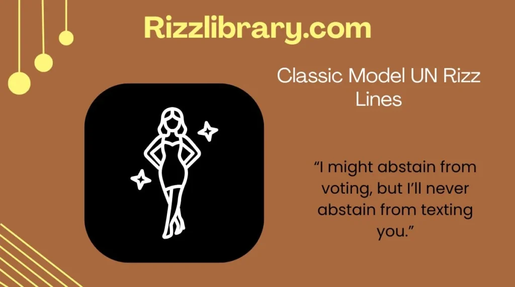 Classic Model UN Rizz Lines