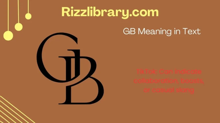 GB Meaning in Text