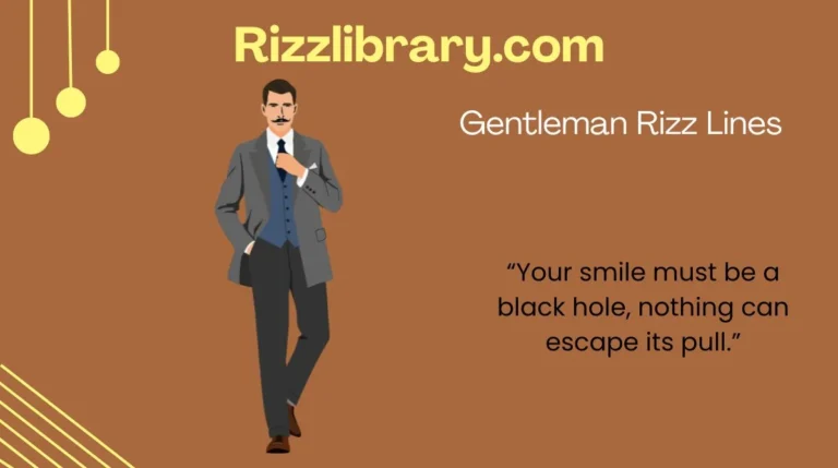 Gentleman Rizz Lines