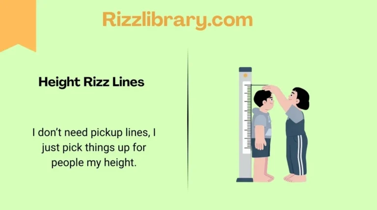 Height Rizz Lines
