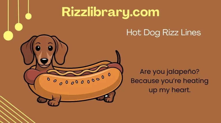 Hot Dog Rizz Lines