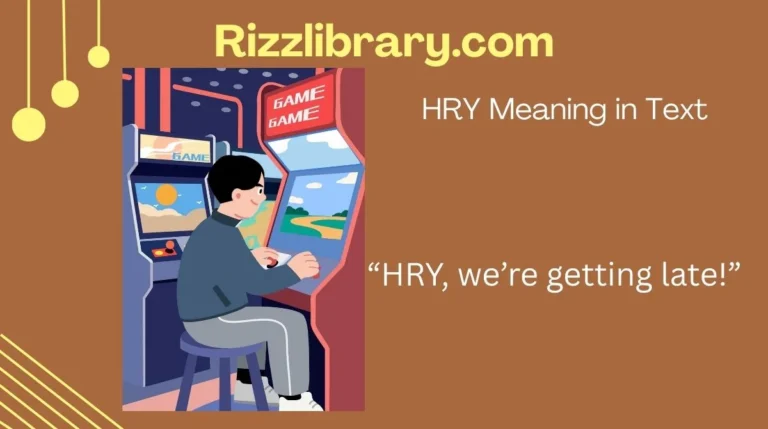 HRY Meaning in Text