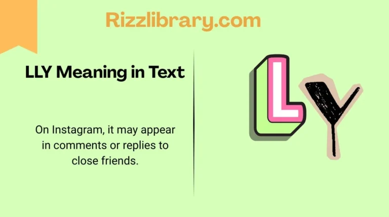LLY Meaning in Text