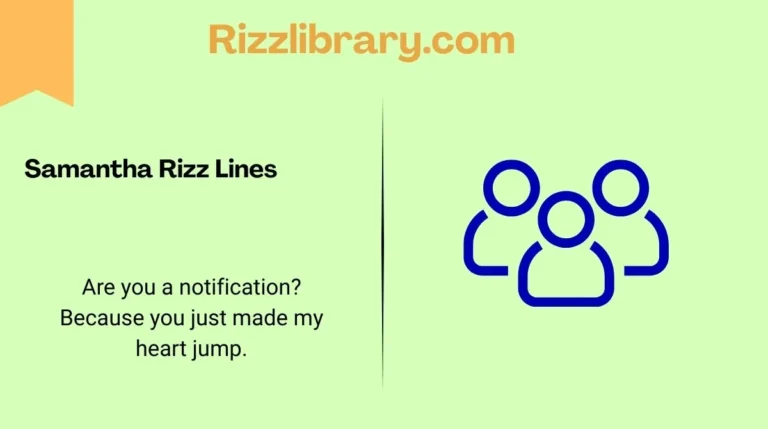 Samantha Rizz Lines