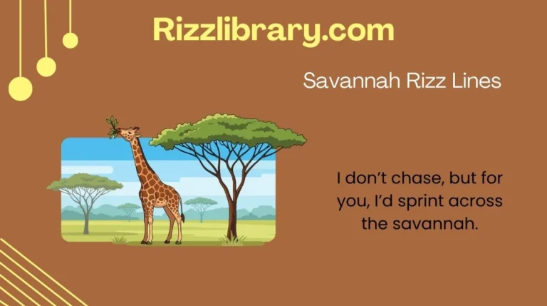 Savannah Rizz Lines
