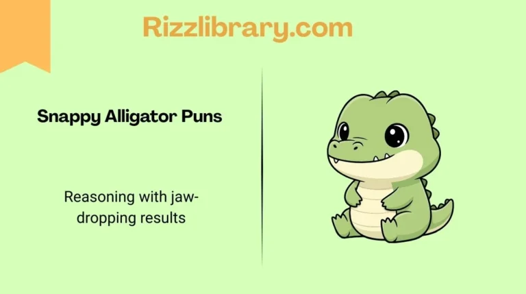 Snappy Alligator Puns