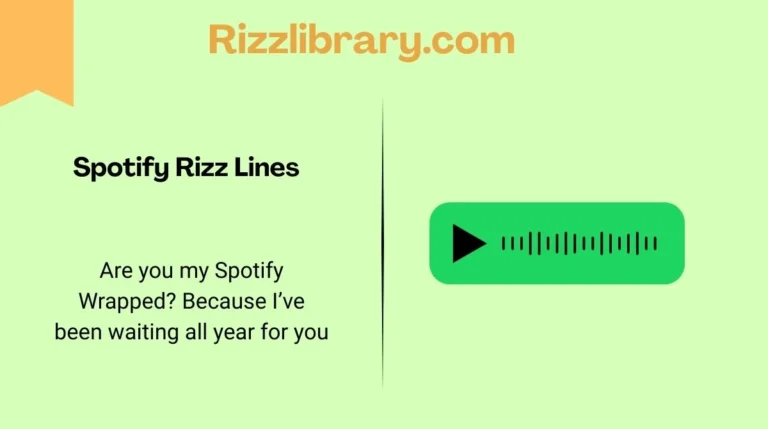 Spotify Rizz Lines