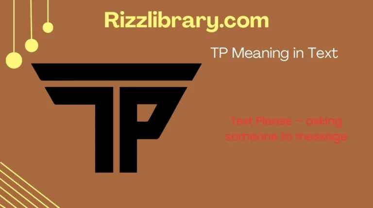 TP Meaning in Text