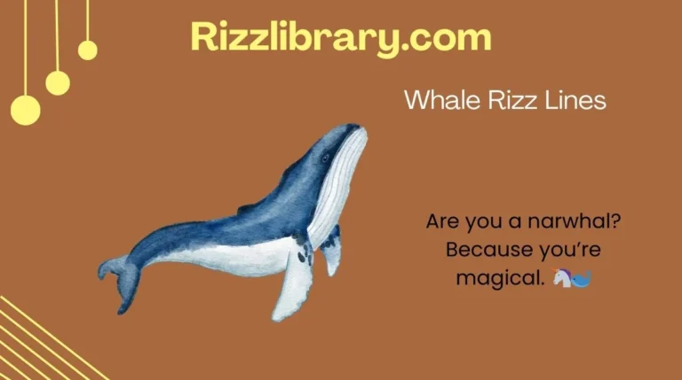 Whale Rizz Lines