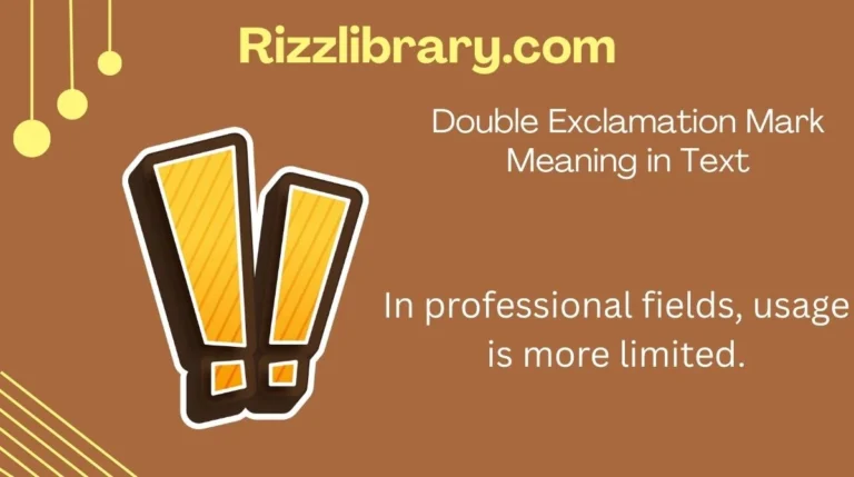Double Exclamation Mark Meaning in Text