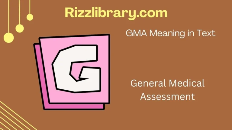GMA Meaning in Text