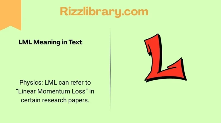 LML Meaning in Text