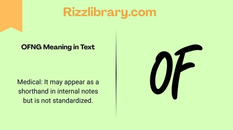 OFNG Meaning in Text
