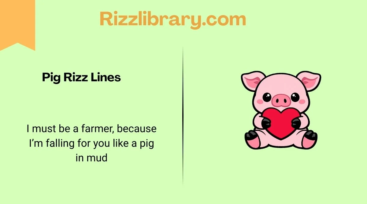 Pig Rizz 🐷🔥 137+ Pig Rizz Lines That’ll Make Anyone Squeal With Laughter (Funny ...