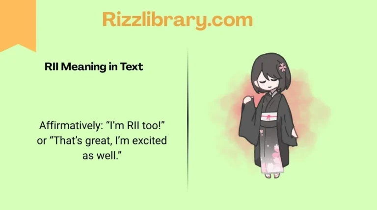 RII Meaning in Text