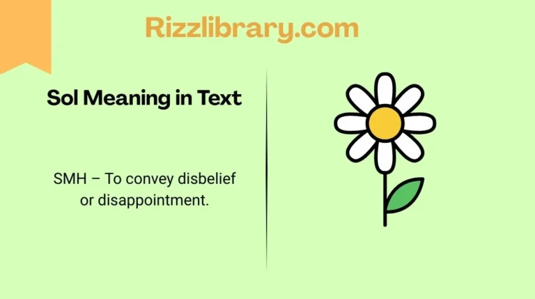 Sol Meaning in Text