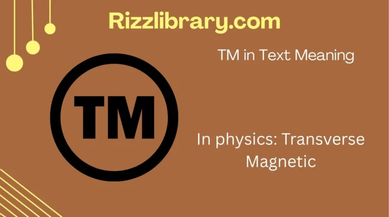 TM in Text Meaning