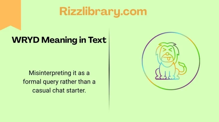 WRYD Meaning in Text