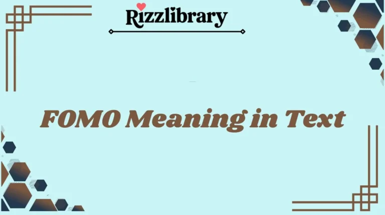 FOMO Meaning in Text