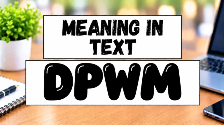 DPWM Meaning in Text