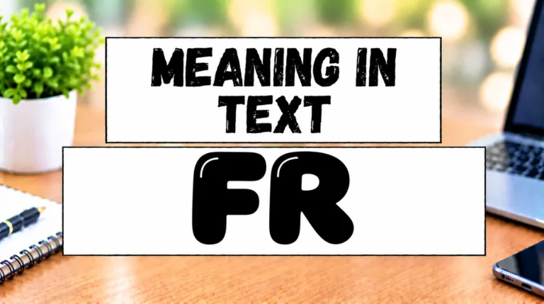 FR Meaning in Text