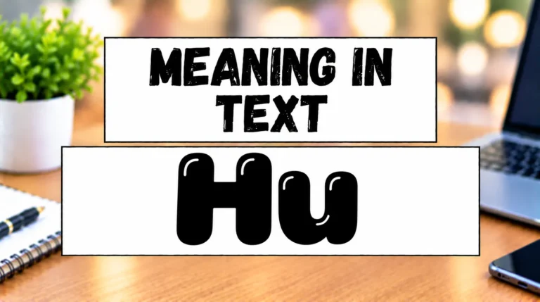 Hu Meaning in Text