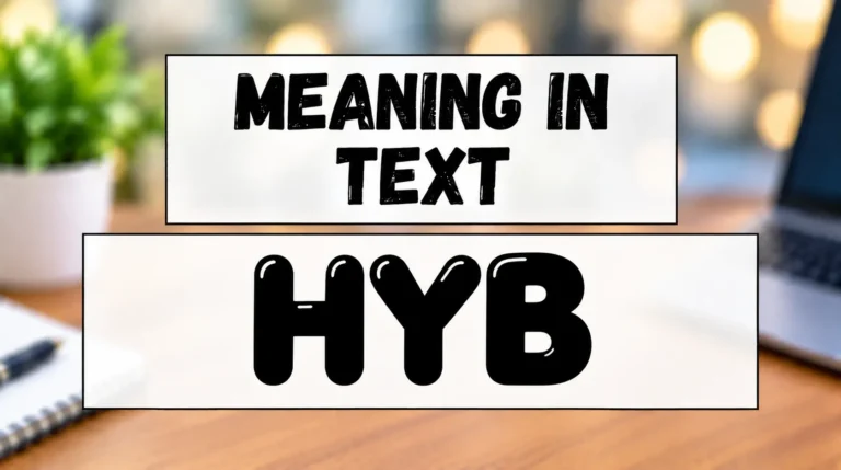 HYB Meaning in Text