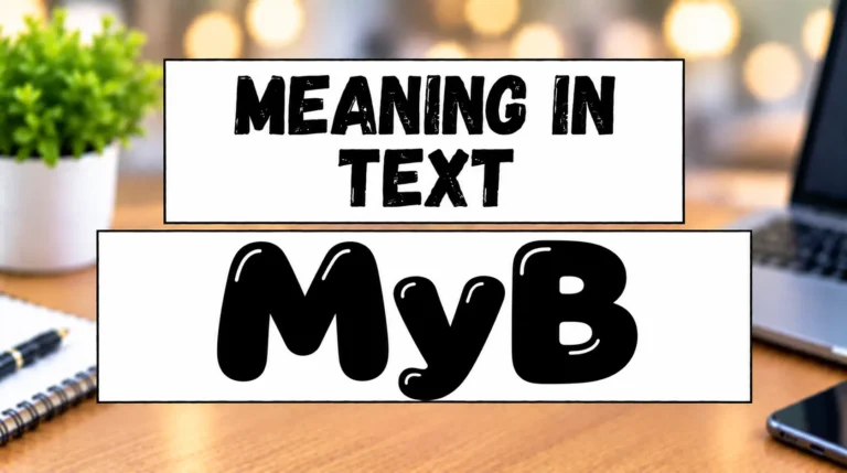 MyB Meaning in Text