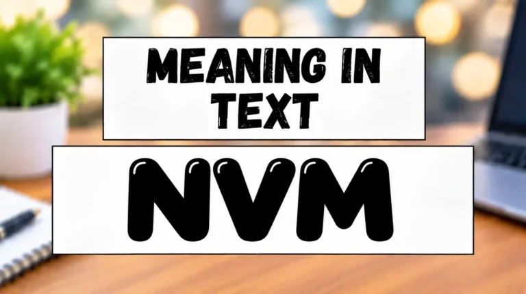 NVM Meaning