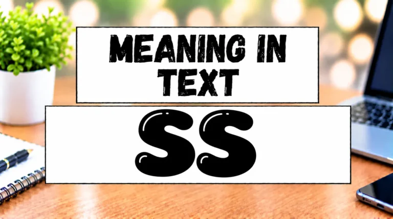 SS Meaning in TextSS Meaning in Text
