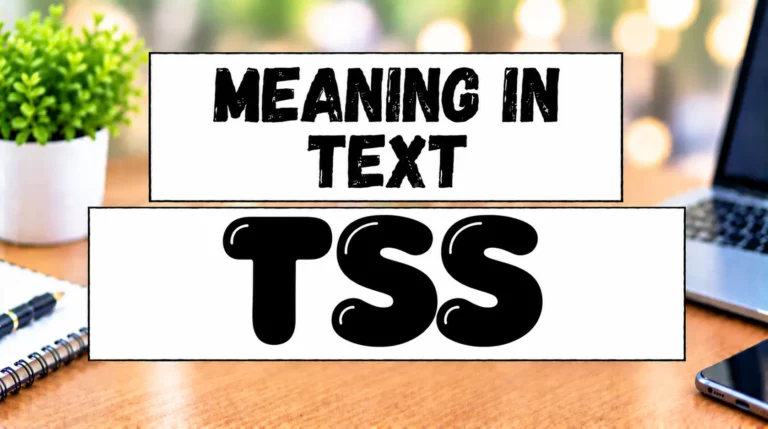 TSS Meaning in Text
