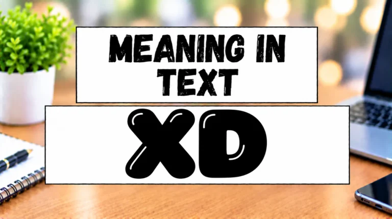 XD Meaning in Text